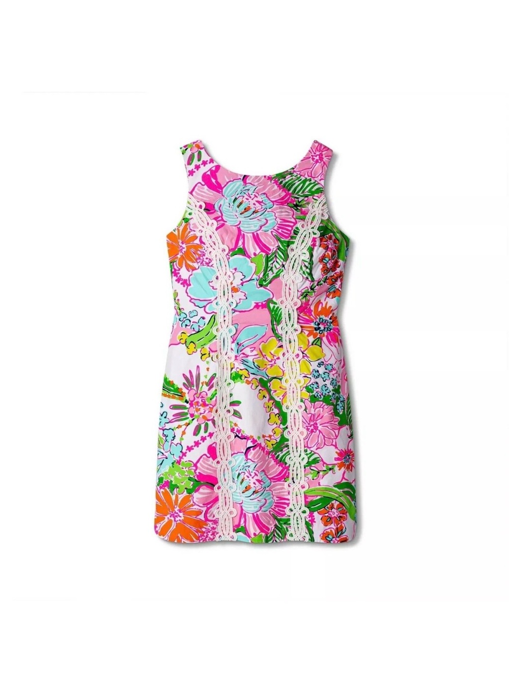 Lilly Pulitzer Pink Multi Floral Midi Dress